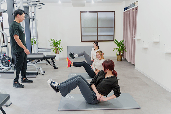 高宮・平尾の女性専用セミパーソナルジムNohea(ノヘア)ジム初心者にやさしい環境