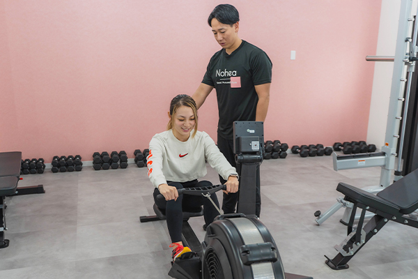 高宮・平尾の女性専用セミパーソナルジムNohea(ノヘア)リフレッシュできる空間